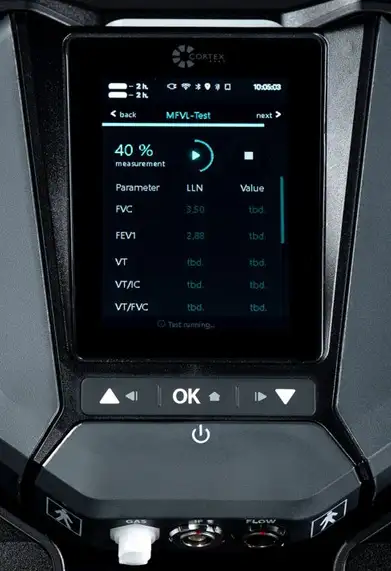 モバイルユニットのディスプレイ