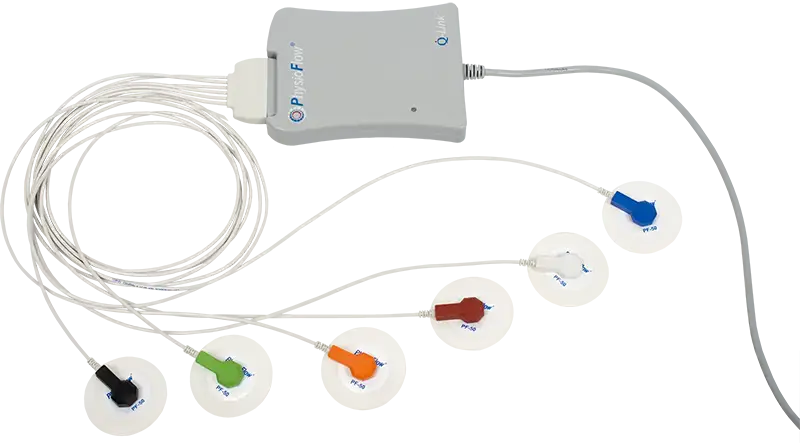 非侵襲インピーダンス式心拍出量計（有線） フィジオフロー Q-Link